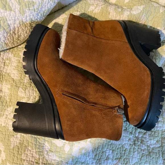 Rebecca Minkoff Brown Suede Boots - Picture 6 of 7